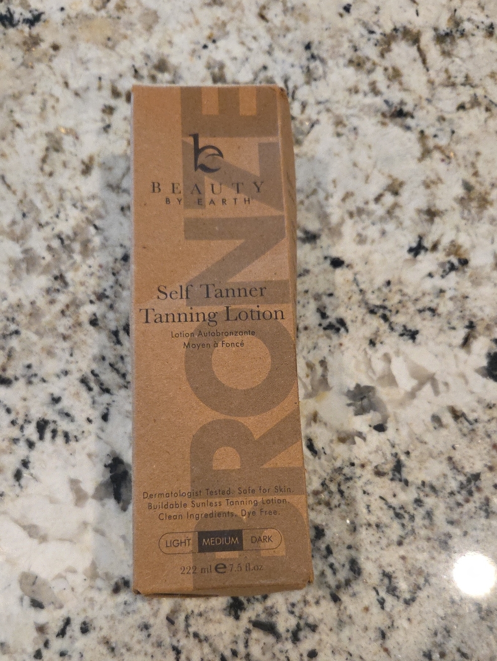 Beauty by Earth Self Tanner Tanning Lotion, Medium